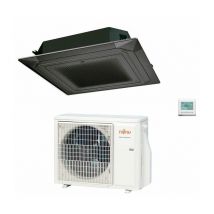 Fujitsu - Klimaanlage Cassette 4-Way eco Series kr Circular Flow 24000 Btu R-32 Schwarz Schwarz AUXG24KRLB - new