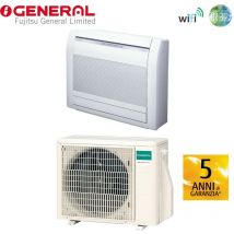 General - klimaanlage fujitsu console floor inverter 14000 btu aghg14kvca r-32 wi-fi optional