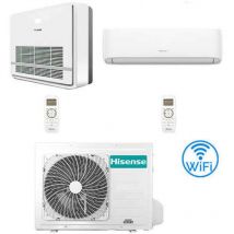 Klimaanlage Hisense R32 Dual-split-wechselrichter Hi Comfort Wifi Plus Konsole 12000 + 12000 Btu Mit E.u. 2amw52u4rxc Klasse A++/a+