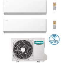 Klimaanlage Hisense Uni Hb Wifi R32 Dual-split-wechselrichter 7000 + 12000 Btu Mit E.u. 2amw42u4rgc Klasse A++/a+