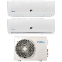 Oneclima - Klimaanlage Inverter Dual Split Inverter Pro 9+12 mit MLT18x2/Y24 R-32 optionales Wi-Fi 9000+12000