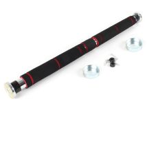 Wiltec Klimmzugstange Aus Stahl, Max. 160 Kg, Für Türrahmen 62-85 Cm, Reckstange Mit Softgrip, Turnstange, Türreck, Krafttraining