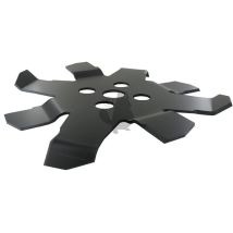 Freischneider-Mulchmesser 8 Zähne Schnittbreite 250 mm Achsloch 25,4 mm Dicke 3 mm