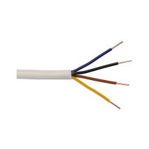 Klingelleitung yr 4 x 0,8 - 10 Meter, weiß Kabel & Leitungen
