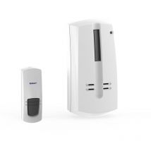 Klingelset Stecker + Batterietaste Reichweite 100m