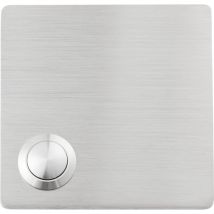 Heidemann 70548 Klingeltaster 1fach Edelstahl 48 V AC/2 A