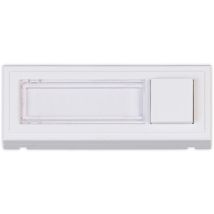 Klingelplatte Combifix – Kunststoff – 35 x 96 x 16 mm – 24 V ~ 1 A – Endlos anreihbar