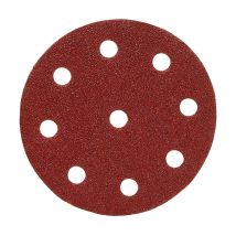Abrasif disque auto-agrippant 125mm- 150mm - Diametre : 150 mm - Trous : 8+1 - GLS1 - Grain : 100 Klingspor