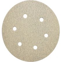 149151 Disques avec support de Papel avec fermeture velcro, ps 33 bk, 150 grains, 150 mm de diamètre, gl S3 Forme de Perforation - Klingspor