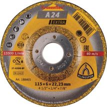 Klingspor A24EXTRA Grinding Disc 115X6X22MM