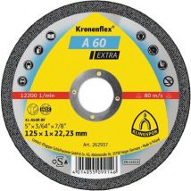 Klingspor A60EXTRA Cutting Disc 125X1X22MM