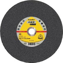 Disque à tronçonner a 46 n Supra D125x2,5mm coudée aluminium perçage 22,23 mm