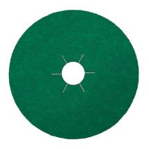 Klingspor - Disque en fibres fs 966 act d. 125 mm granulation 40 inox grain céramique