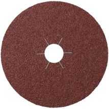 Disques fibre Klingspor CS561, 125 x 22 mm, grain 36, trou d'étoile
