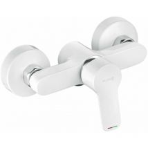 Kludi Pure&Easy - Miscelatore doccia, cromo/bianco 378419165