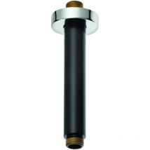 Kludi - A-Qa - Bras de douche, de plafond, 150 mm, noir mat 6651587-00