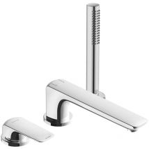 Kludi - Ameo - Miscelatore a 3 fori per vasca da bagno, cromato 414470575