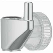 Kludi - Gleitschieber Brausehalter für Standard-Wandstangen chrom 6053205-00
