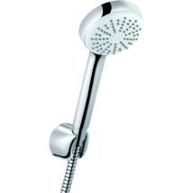 Kludi - Logo - Set doccetta, supporto e tubo flessibile, cromato 6801005-00