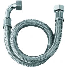 Nirosta-Druckschlauch g 1/2 x g 1/2 x 600 mm, neutral, - Kludi