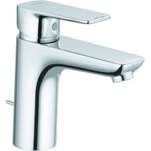 Pure&Style - Miscelatore da lavabo, con sistema di scarico, cromato 402900575 - Kludi