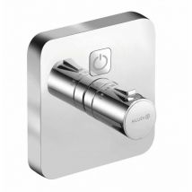 Kludi Push - Miscelatore doccia termostatico ad incasso, utenza singola, cromo 389010538