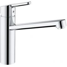 Kludi M2 Spültischmischer 235 mm Höhe 220 mm Ausladung 9 l/min Durchfluss Einhebelmischer verchromt 360° schwenkbar