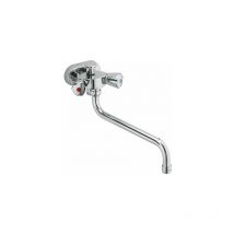 Wannenfüll- und Brausearmatur Spezial 45mm standar ohne Garnitur Auslauf 250mm chrom 254110515 - Kludi