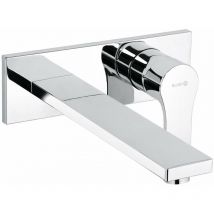 Kludi - Zenta sl - Miscelatore ad incasso per lavabo, montaggio a 2 fori, cromo 482480565