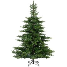 Klulk Albero Di Natale Aspen 210 Cm, Diametro 150 Cm, Apertura Ad Ombrello, Ignifugo, 12 Anni Di Garanzia