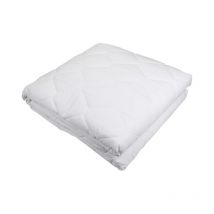 Coprimaterasso Trapuntato Matrimoniale 160 x 200 + 30cm Imbottitura Poliestere, Rivestimento Poliestere e Cotone tnt - Klulk