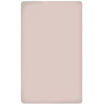 Lenzuolo Sotto Con Angoli Elasticizzati Singolo 100% Cotone Rosa 90 x 200 + 27 Cm Made In Italy 1 Posto - Klulk