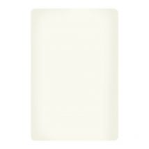 Lenzuolo Sotto Con Angoli Elasticizzati Una Piazza e Mezza Panna,100% Percalle Di Cotone 125 x 200 + 25 Cm, Made In Italy - Klulk