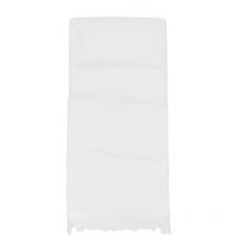 Set Lenzuola Completo Letto Singolo Bianco, Lenzuolo Sotto Con Angoli + Lenzuolo Sopra + Federa 100% Cotone - Klulk