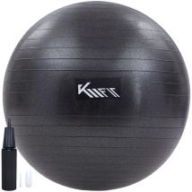 Gym ball 55 cm training ball with air pump sitting ball office anti-burst ball for fitness, yoga, gymnastics, core training pezziball yoga ball