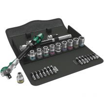 8100 sc 6 Zyklop Speed-Knarrensatz, 1/2'-Antrieb, metrisch, 28-teilig - Wera