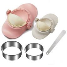 Knödel-Maker, Knödel-Teig-Pressform-Set mit Ringschneider und Fülllöffel, Küchenhelfer f