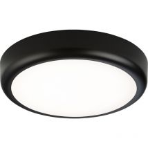 Knightsbridge - cct Cloison led Réglable c/w Garniture Noire 230V IP65 9W