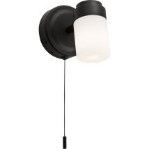 Foco G9 Simple con Cristal Mate - Negro Mate 230V IP44 25W - Knightsbridge