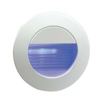IP54 da incasso rotondo per interni / esterni led guida / scala / parete blu led, 230V - Knightsbridge