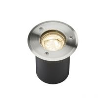 Led Faretto da incasso a terra in acciaio inossidabile 3000K, 230V IP65 3W - Knightsbridge