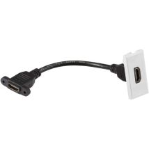 Knightsbridge Nethdmiwh Modulo Di Uscita Hdmi, Bianco, 25 Mm X 50 Mm