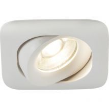 Odina Single Tilt Square Downlight Bianco - ODA1TSW - Knightsbridge