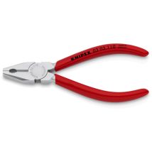 Knipex 03 03 110 Mini-kombizange Mit Kunststoff Überzogen Verchromt 110 Mm