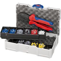 97 90 23 Pinza crimpatrice Boccola 0.25 fino a 6 mm² incl. Assortimento di capicorda e valigetta - Knipex