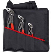 Knipex - 00 19 55 S9 Jeu de pinces Cobra 1 x 87 01 150, 1 x 87 01 250, 1 x 87 01 300