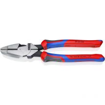 Knipex 09 02 240 Kraft-kombizange "lineman's Pliers" Amerikanisches Modell Mit Comfort-griffen Schwarz Atramentiert 240 Mm