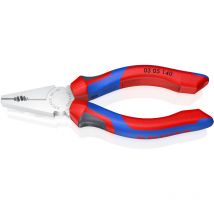 Knipex - 03 05 140 Werkstatt Kombizange 140 Mm Din Iso 5746