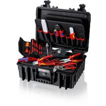 Knipex - 00 21 35 Mallette à outils « Robust23 » Électro à 25 pièces