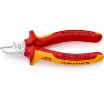 Pince coupante diagonale avec facette Knipex 70 06 140 140 mm 1 pc(s)